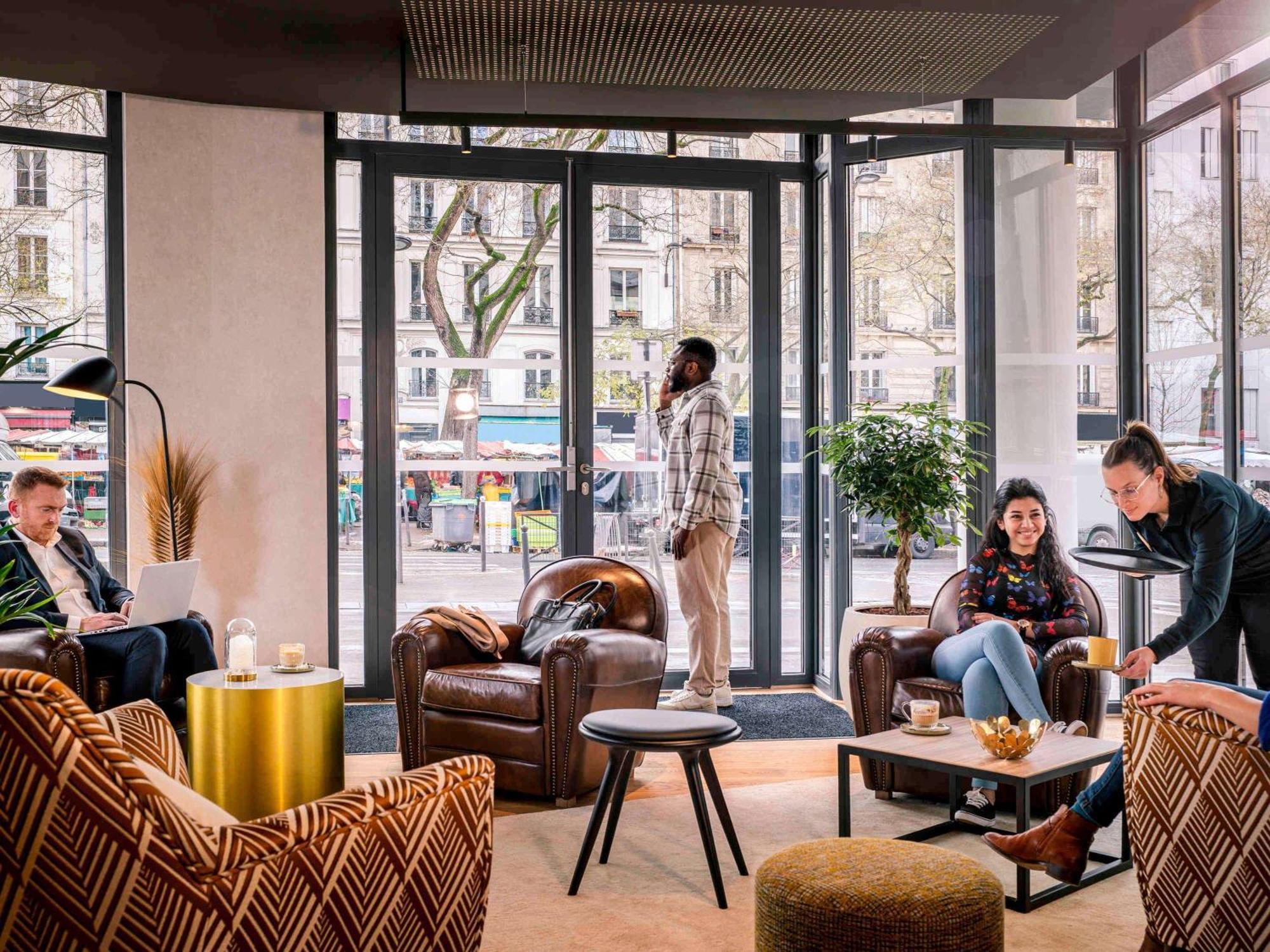 Novotel Paris 20 Belleville ภายนอก รูปภาพ